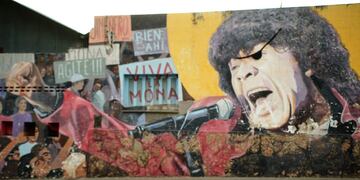 El mural de Jiménez es pirata.