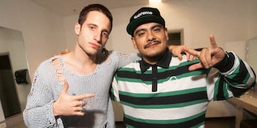 “Historia viva del freestyle latino”, Wos y Aczino compartieron escenario nuevamente en México