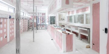 Ushuaia: etapa final del obra para el sector de Neonatología del Hospital Regional