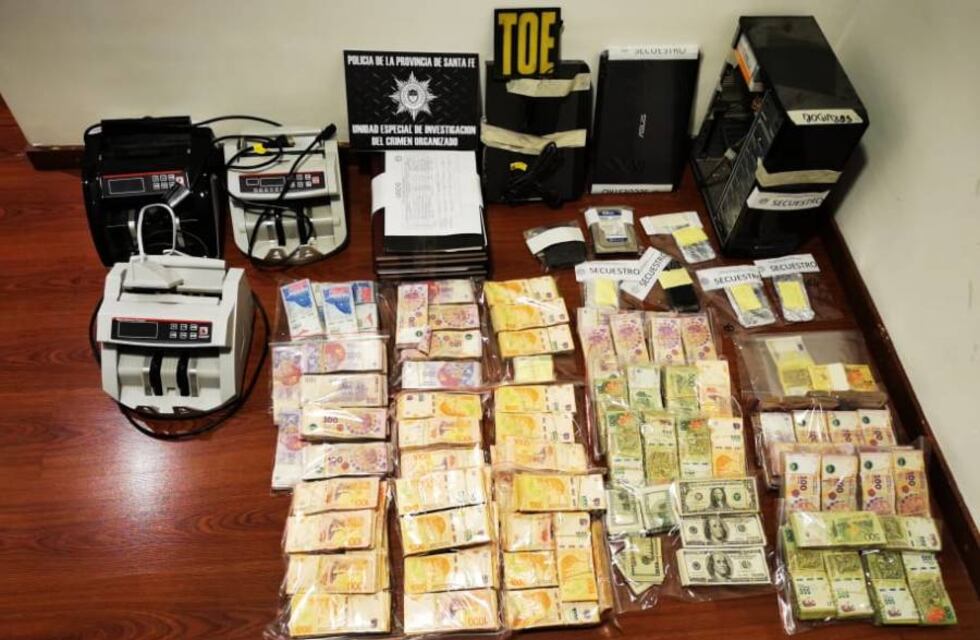 El lavadero de “Los Monos”: allanan cuevas de Rosario y demoran a seis personas