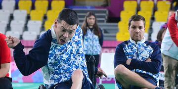 El deportista viajará este sábado a Tokio con la Selección Argentina de Boccia