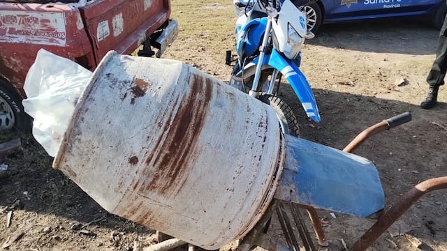 El material recuperado