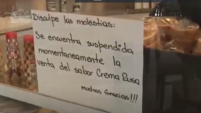 El dueño explicó que es su forma de repudiar la guerra.