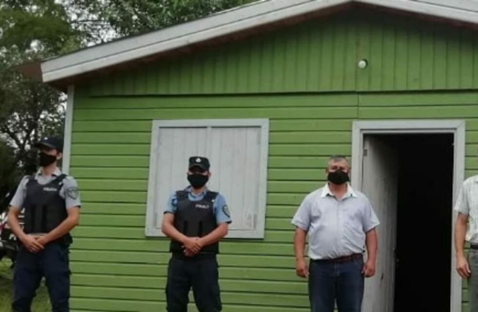 Pusieron en funcionamiento el destacamento policial de Colonia Tarumá