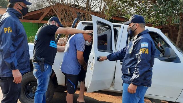 El hombre poseía el pedido de captura por infracción a la Ley de Drogas.
