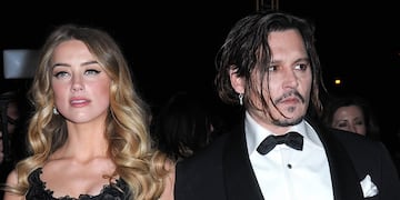 Amber Heard y Johnny Depp.