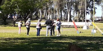 Reunión de ambientalistas y Secretario de Obras