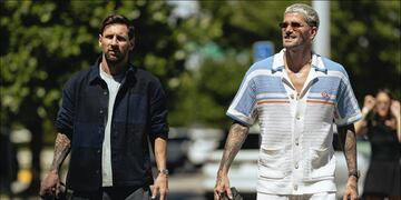 Se sumaron a la concentración de la Selección Argentina.