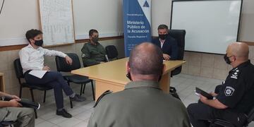 El Fiscal Regional Diego Vigo encabezó el encuentro