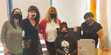 El joven fueguino participó del consejo consultivo de adolescentes.