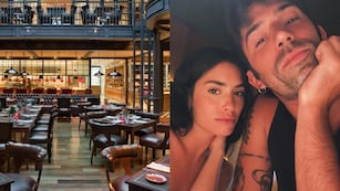 Lali y Pedro cenaron en Elena, el restaurante del hotel Four Seasons.