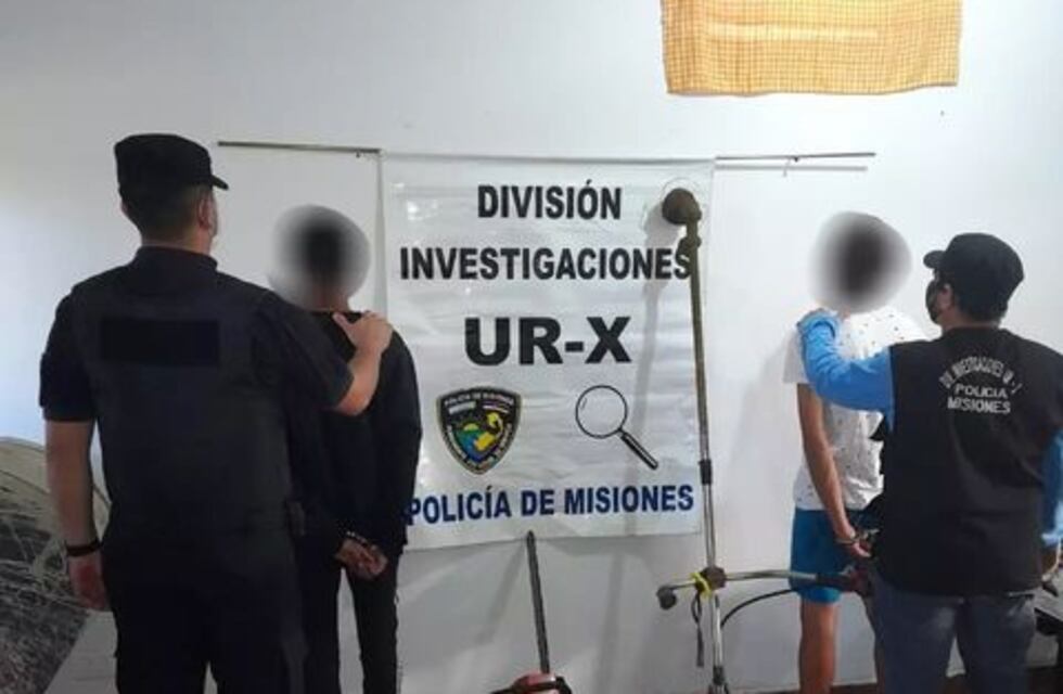 Dos jóvenes detenidos por el robo de un kiosco en Posadas