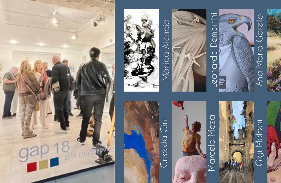 Arte: Gap18 presenta la muestra colectiva Vórtice este 1 de diciembre