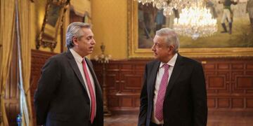 Alberto Fernández  y los presidentes de México, Colombia y Bolivia, mostraron su apoyo a Cristina Kirchner. Foto: Prensa Frente de Todos.