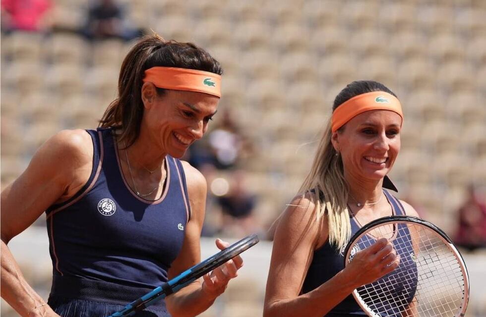 Sabatini y Dulko: la pareja argentina ganó su segundo partido y se ilusiona con la final en Roland Garros