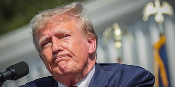 El expresidente Donald Trump.