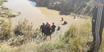 Tres Arroyos: continúa la búsqueda de un menor que cayó en el arroyo