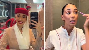 Victoria contó cuánto gana siendo azafata de Emirates