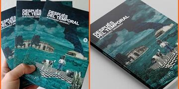 El escritor tresarroyense Alejandro Grignoli presenta su libro “Después del temporal”