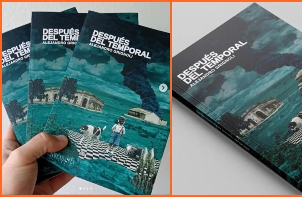El escritor tresarroyense Alejandro Grignoli presenta su libro “Después del temporal”