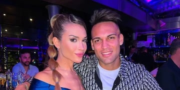 Lautaro Martínez en el cumpleaños de su esposa, Agustina Gandolfo (Instagram)