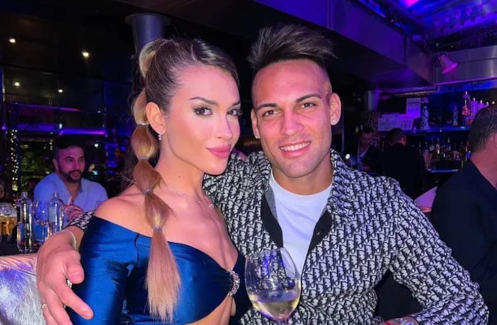 Entre mimos, así descansaron Agustina Gandolfo y Lautaro Martínez luego del festejo