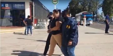 La mujer fue detenida en el Barrio Conjunto 2 de Albardón y quedó a disposición de la Justicia.