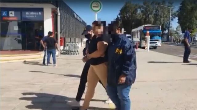 La mujer fue detenida en el Barrio Conjunto 2 de Albardón y quedó a disposición de la Justicia.