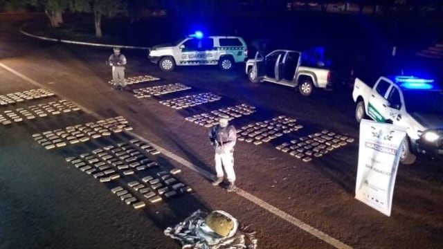 Gendarmería Nacional frustró contrabando de 350 toneladas de marihuana. Gendarmería Nacional