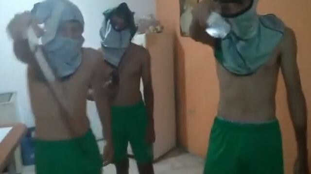 Un video con violentas amenazas de jugadores de Camioneros preocupa en la LIga Cordobesa de Fútbol. (Captura de video)