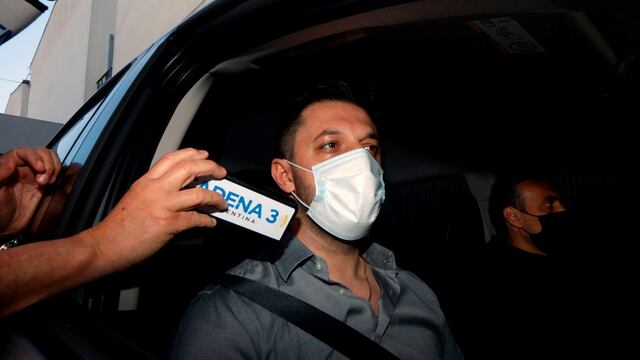 Matías Morla, exabogado de Diego Maradona, respaldó al Dr. Leopoldo Luque mientras es investigado por la muerte del exfutbolista. Foto: Emiliano Lasalvia / AFP