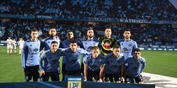La formación de Belgrano ante Newell's por la tercera fecha de la Copa de la Liga (Facundo Luque / La Voz).