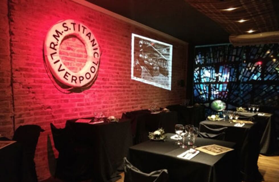 Córdoba: un restaurante recreará la icónica última cena del Titanic