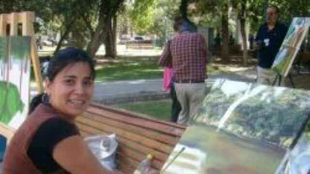 Trinidad Vázquez, la artista que se incorpora a la galería de arte online de Los Visuales.