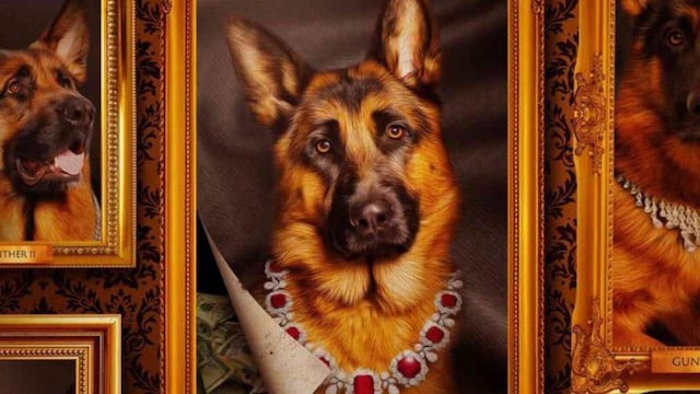 Gunther, el perro millonario