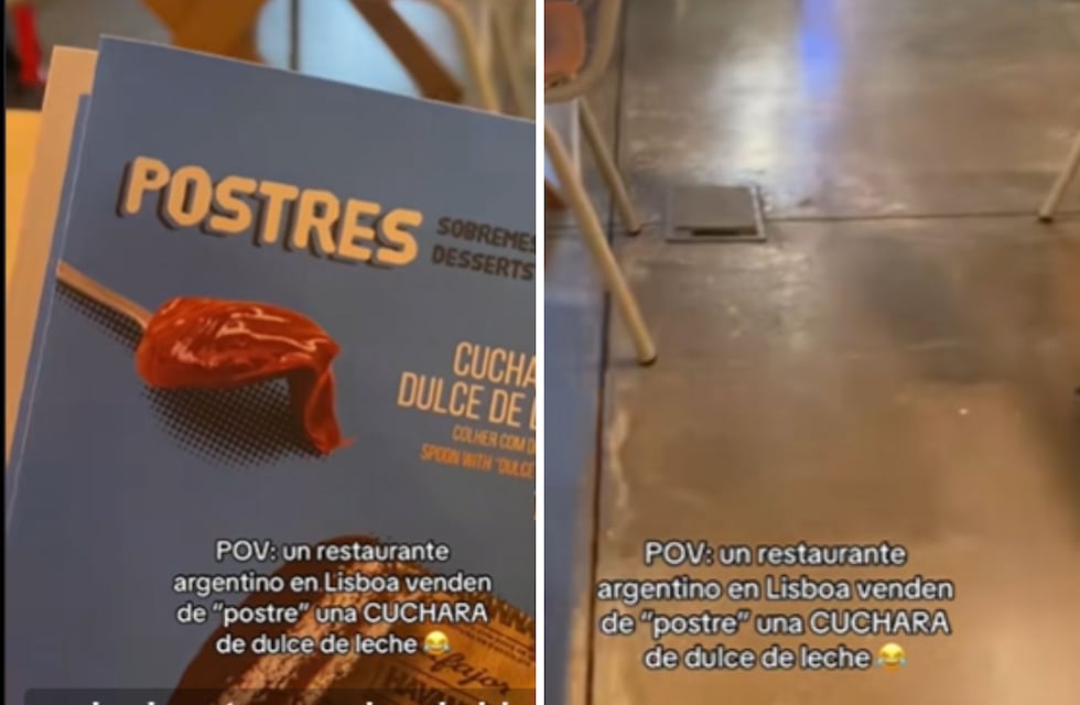 En Portugal venden como postre una cuchara de dulce de leche: cuánto cobran