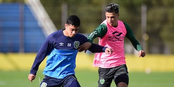 Lautaro Giaccone fue uno de los pocos titulares en cancha.