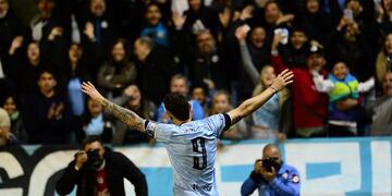 Pablo Vegetti, capitán e inamovible en un Belgrano que quiere festejar en Tucumán (Javier Ferreyra).
