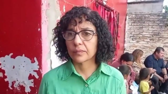 Marcela Acuña ingresó a la fiscalía para ampliar su declaración