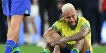 Así cerró Neymar una nueva Copa del Mundo (AP)