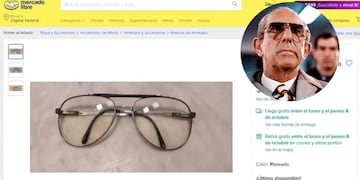 Oferta macabra: venden los anteojos del femicida Ricardo Barreda a una cifra millonaria.