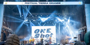 One Shot abrió la última jornada de “Tierra Grande”