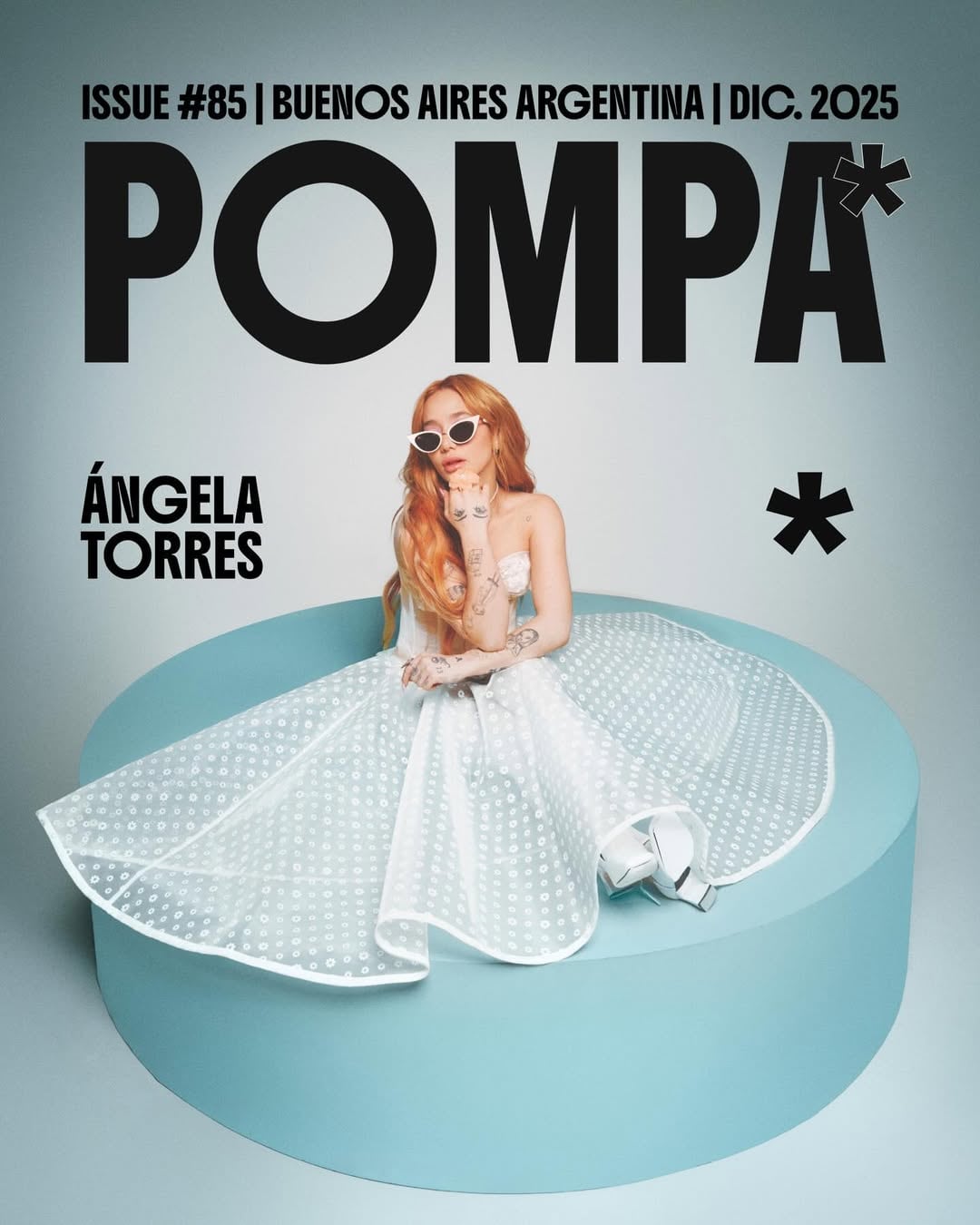 La tapa de revista que hizo Ángela Torres.