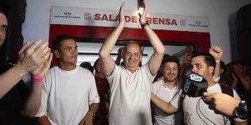 La prioridad del flamante presidente es volver a primera del fútbol argentino