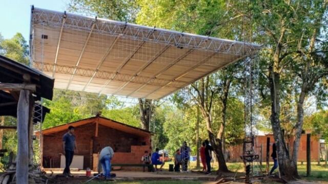 Montecarlo: finalizaron la primera etapa de las obras del centro comunitario en el barrio Pablo Franke