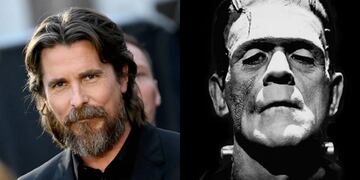 ¡Irreconocible! Revelaron el primer vistazo de Christian Bale como Frankenstein