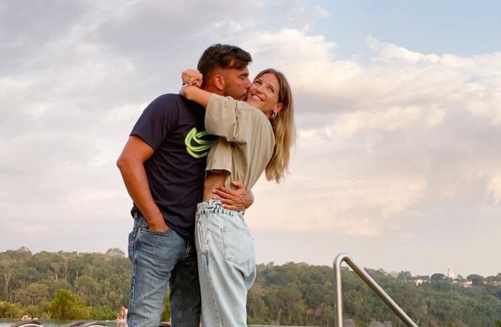 Federico Hoppe y Macarena Rinaldi disfrutaron de las Cataratas del Iguazú