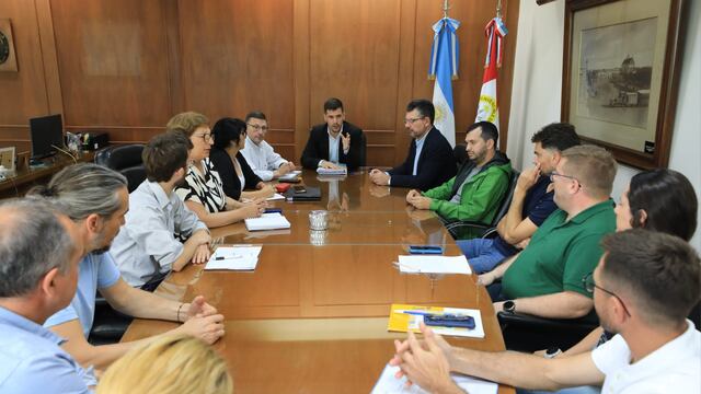 Encuentro entre el intendente Leonardo Viotti y concejales