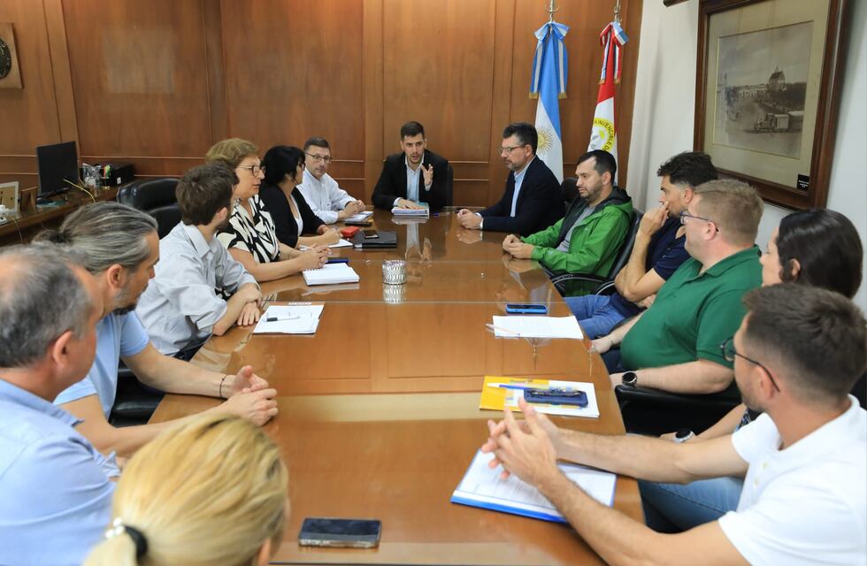 Reunión entre el intendente y concejales para evaluar la respuesta municipal ante el temporal