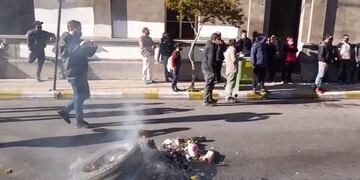 Manifestación en Caja Social